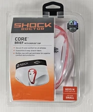 Shock Doctor, Core Compression Short with Bioflex Cup, Boys M, Small Cup NEW