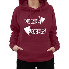 Funny Clown Jokers Sarcastic Costume Party Hoodie