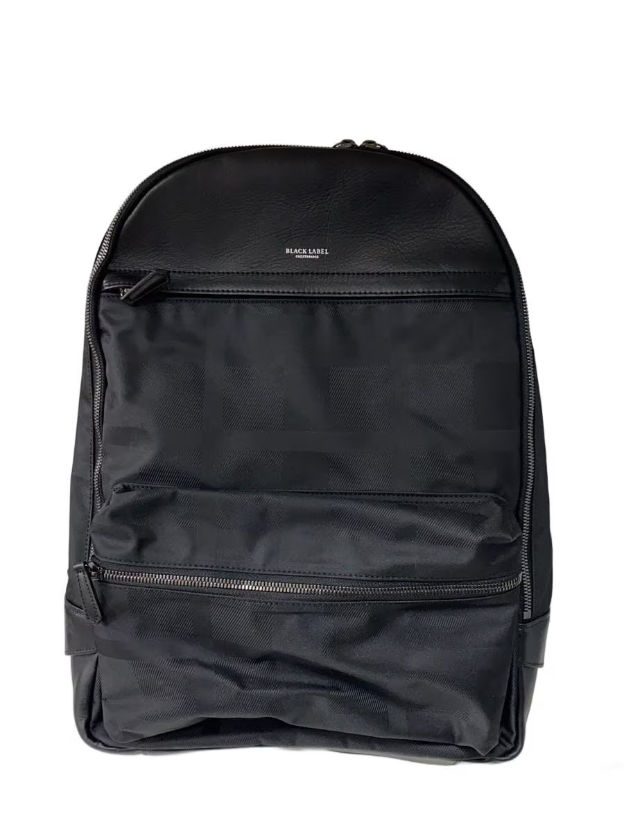BLACK LABEL CRESTBRIDGE Backpack, Polyester, Blac… - image 1