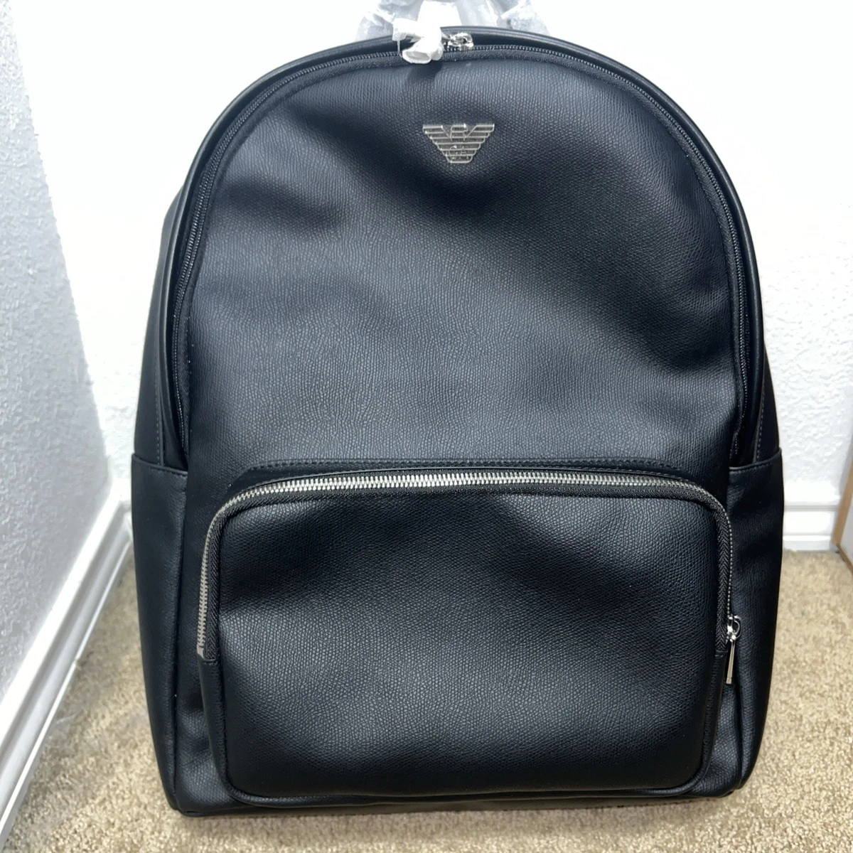 EMPORIO ARMANI バッグ Emporio Armani logo-debossed Tote Bag | Black | FARFETCH
