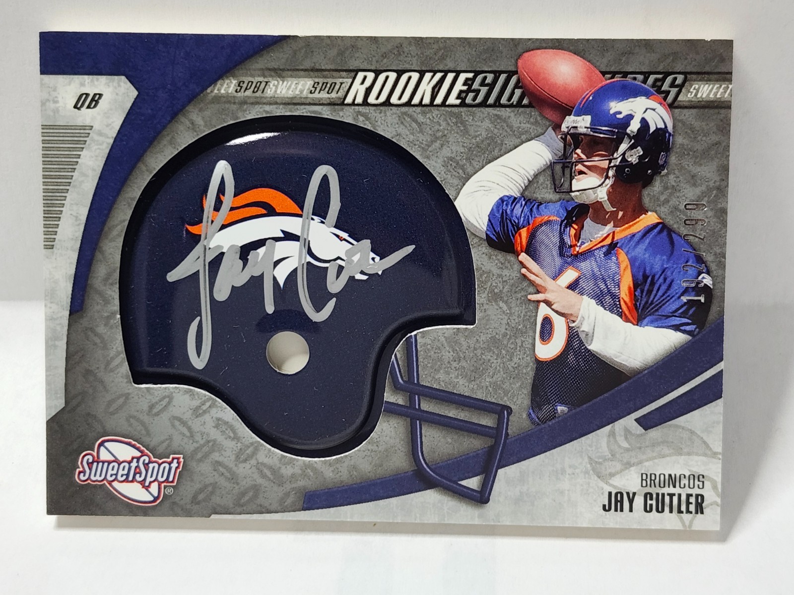 Jay Cutler Upper Deck Sweet Spot #201 Autograph