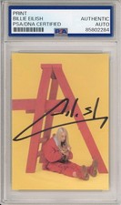 BILLIE EILISH SIGNED DON'T SMILE AT ME PICTURE FULL STYLE AUTOGRAPH PSA DNA COA