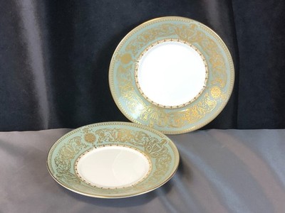 2 - Royal Worcester 1966 BALMORAL Fine Bone China England 5 3/4'' SAUCER