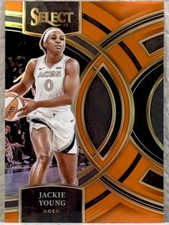 2024 Panini Select WNBA - Premier Level Jackie Young #180 Orange Prizm /125