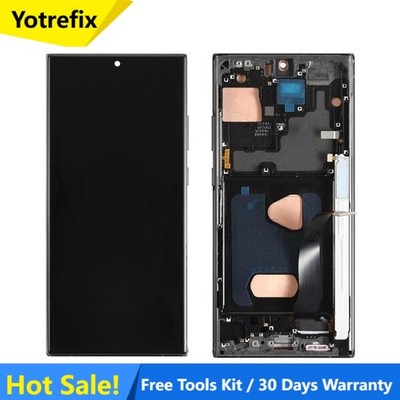 For Samsung Galaxy Note20 Ultra N985 LCD Screen Full Assembly Frame Replacement