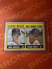 1967 Topps #314 Red Sox 1967 Rookie Stars (Mike Andrews / Reggie Smith) VG+-EX