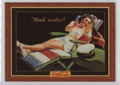 1995 The Coca-Cola Collection Series 4 Promo Cards Mind Reader! #P-10 3c7