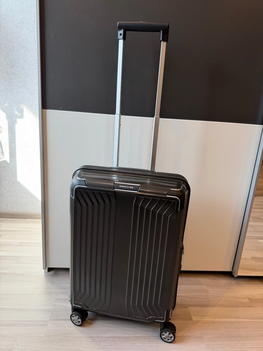 Valise Samsonite XL à Roulettes - Nylon Noir, 70x35x32 Cm, Occasion