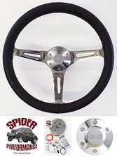1969-1989 Chevrolet Leather Steering Wheel Ss 15 Gambler 1969-1989 Chevrolet Leather Steering Wheel Ss 15 Gambler