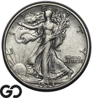1934-S Walking Liberty Half Dollar, Choice XF++