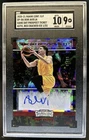 2020-21 Panini Deni Avdija Auto Red Cracked Ice /23 SGC 10/9 , 1st on print