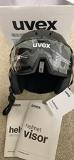 Uvex Instinct Visor Black Adjustable Ski Snowboard Helmet Size S/M 53-56 cm