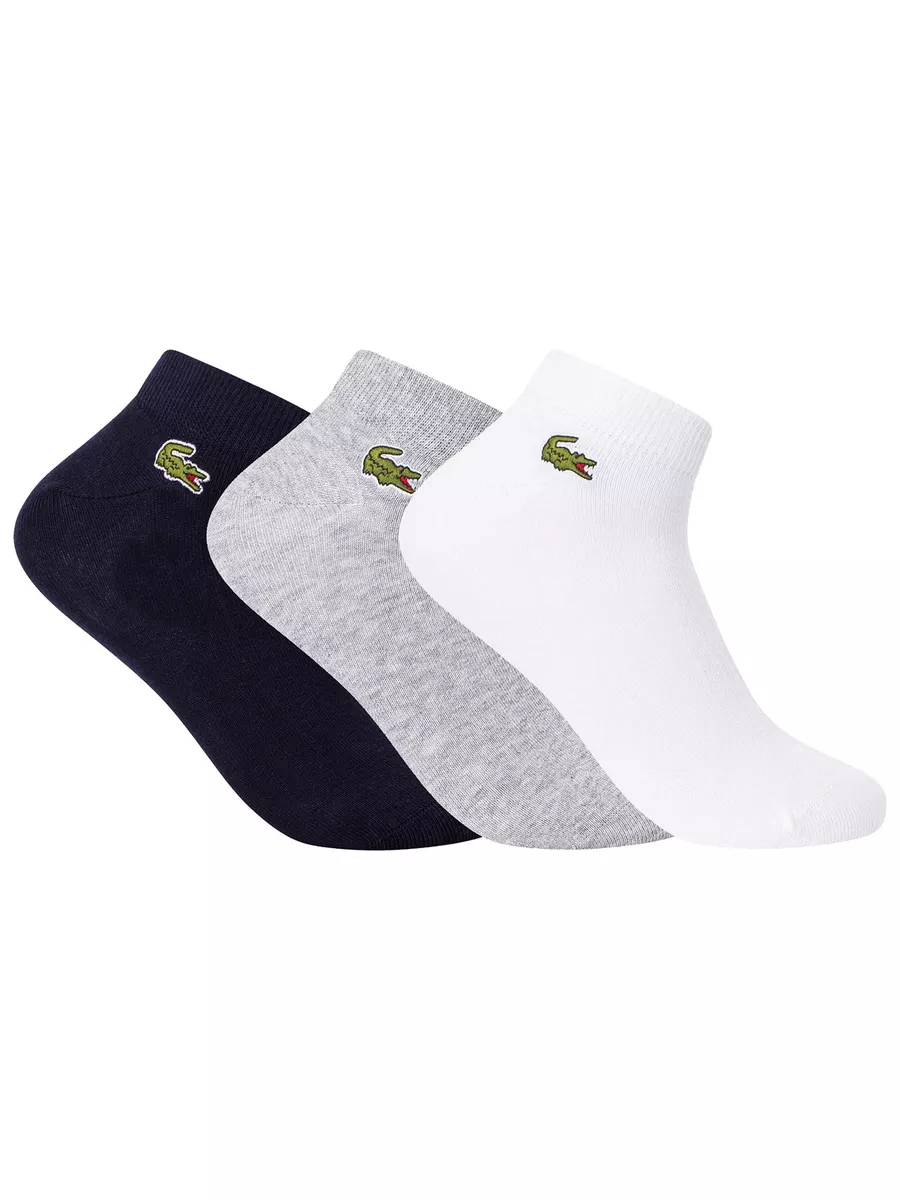 En effektiv let reform Men's Lacoste SPORT Printed Crocodile Low-Cut Cotton Socks