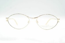 Vintage Neostyle Dynasty 869 924 Titan Gold Oval Glasses Frame NOS