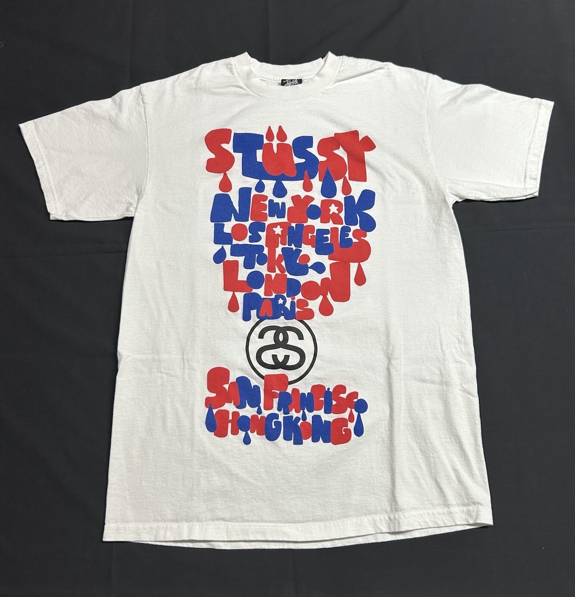 00s old stussy raglan Tーshirt y2k teck S 00s old stussy raglan Tーshirt y2k teck S - メルカリ