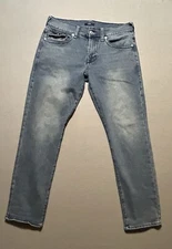 True Religion Jeans Mens Geno Relaxed Slim Sz 34