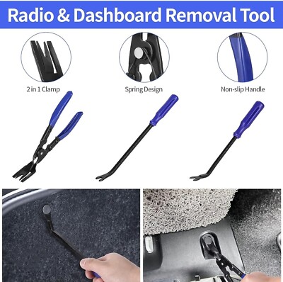 Kit 6 Leve Per Smontaggio Pannelli Auto - Strumenti In Plastica Per Rimozione Senza Graffi - Foto 8