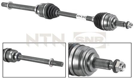 Cardan avant droit pour Renault Grand Scénic 3 et Scénic 3 2.0 dCi