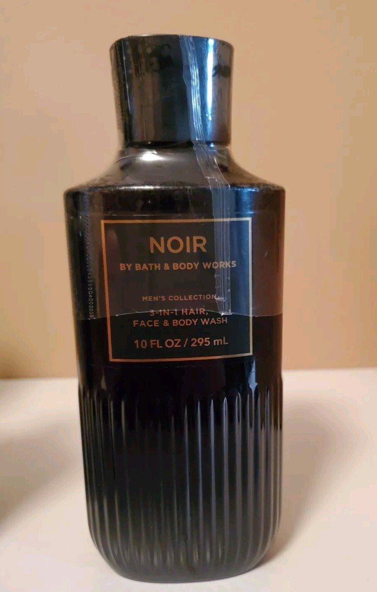 Bath & Body Works NOIR FOR MEN 3-in-1 Hair Shampoo Face Wash