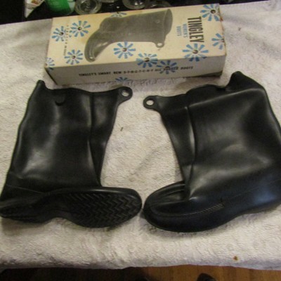 small rubber boots