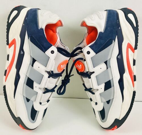 Adidas Originals Niteball Creme Blue IG6141 Low Basketball Shoes Sneaker Size 11 - Picture 7 of 15