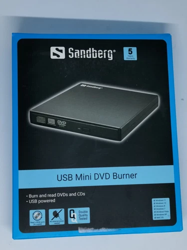 Sandberg USB Mini DVD Burner EAN 5705730133664