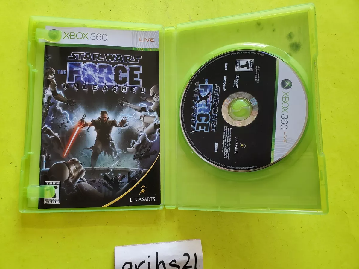 Star Wars: The Force Unleashed (Microsoft Xbox 360, 2008. Complete  23272332761