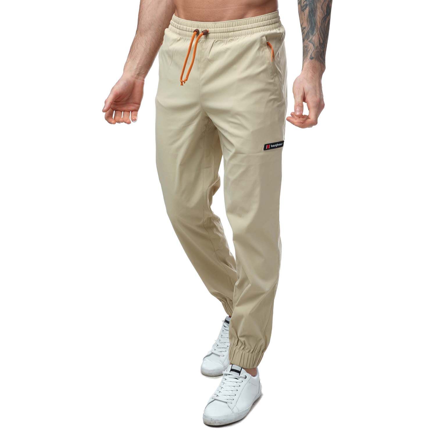 Ветровка Herren Hose Berghaus 90 свободного кроя кремового цвета 15690₽