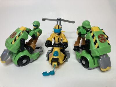 Rescue Bot Tool Lot: 2x Walker Cleveland Jackhammer/ Axel Frazier Microcopter