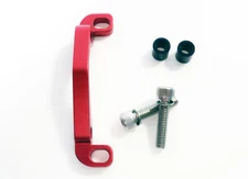 KCNC DB2 Mountain Gravel CX Cycle Bike Brake Rotor Adapter IS/PM for 180mm Red
