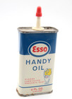 Esso 4 oz Household Oil Handy Oiler Tin Unopened