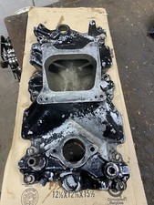 Holley Street Dominator Aluminum Intake Manifold 4 Barrel Bbl Corvette Sbc