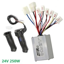 24V 250W Brush Motor Speed Controller Box Throttle Grip For Scooter E-Bike Razor