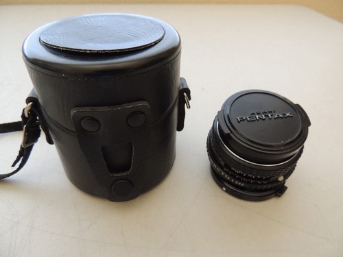 Asahi Optical Pentax SMC Pentax-M 50mm 1:2 Manual Focus Lens w UV & Case - Picture 8 of 9