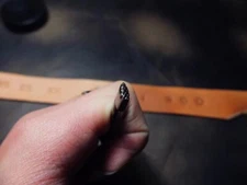 Stainless Steel  leather craft Checkered Background Stamp Tool workshop DIY A104