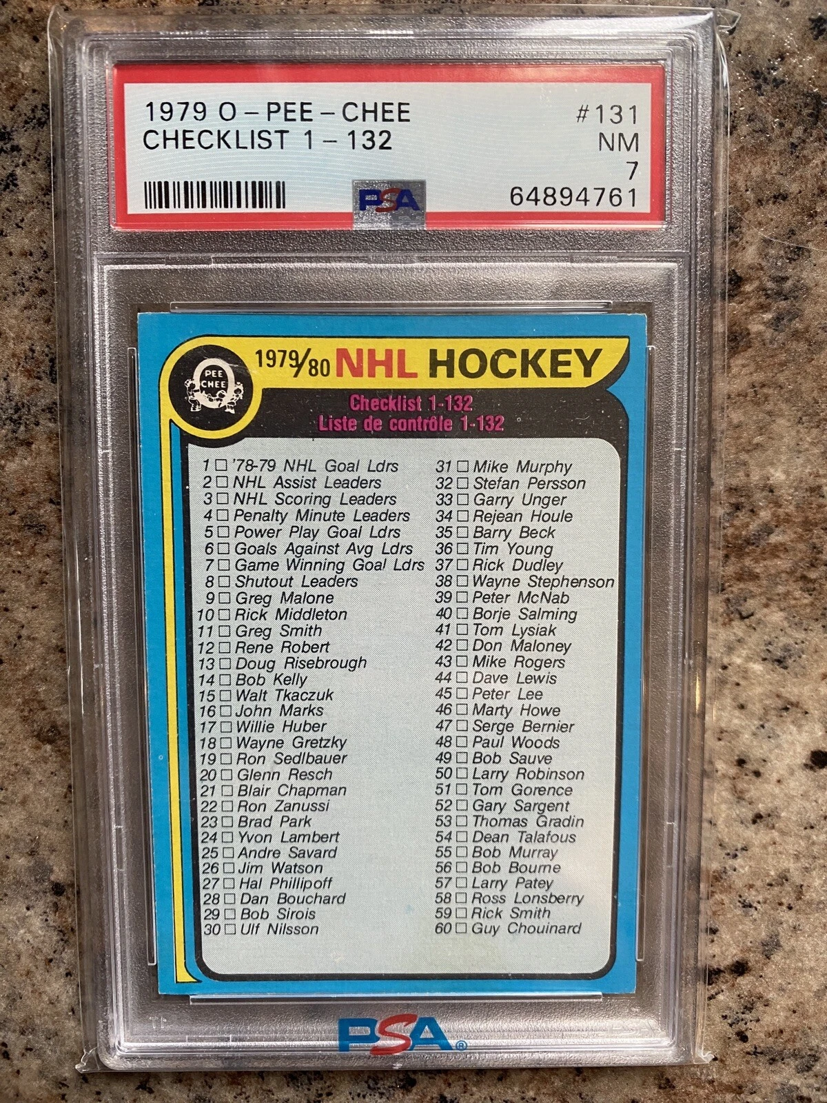 Gretzky OPC RC PSA 7
