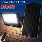 Commercial 2000000LM LED Solar Street Flood Light Outdoor Dusk to Dawn Wall Lamp