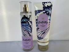 Bath  Body Works BUTTERFLY Body Cream, Body Mist, Set of 2