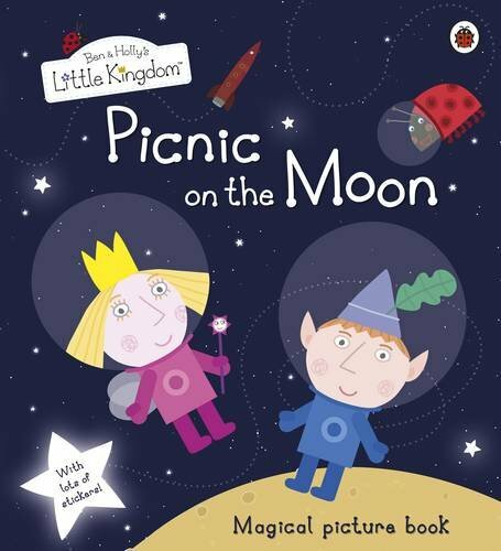 Ben and Holly's Little Kingdom: Picnic on the Moon Picture Book with Stickers.