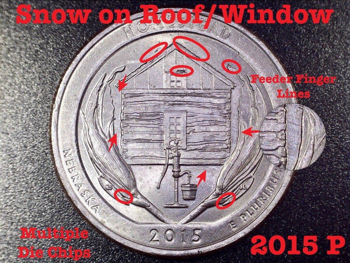 PONDPHUWIN Me And Thee シングルカード15枚+シクレ1枚 2015 P Homestead ATB NE Quarter Error Coin - Multiple Die Chips