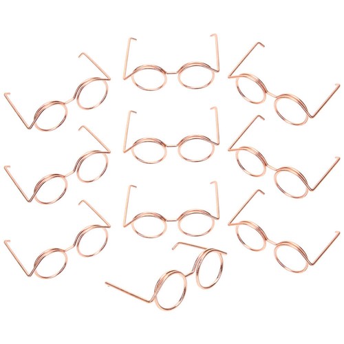 10 Pcs Mini Glasses Baby Colorful Prop Tiny Sunglasses for Crafts