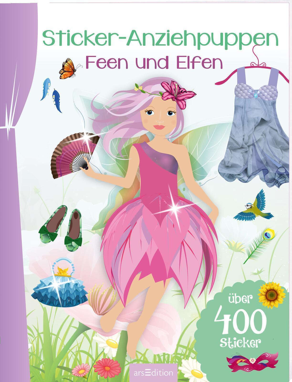 Thumbnail - Stickr-anziehpuppen - Feen Und Elfen | Deutsch | Taschenbuch | 24 S. |