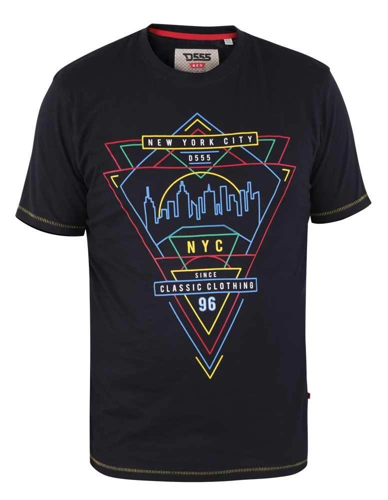 Acquista T-shirt a maniche corte taglia forte da uomo Duke D555 Gaston mimetica in Italia a partire da 12