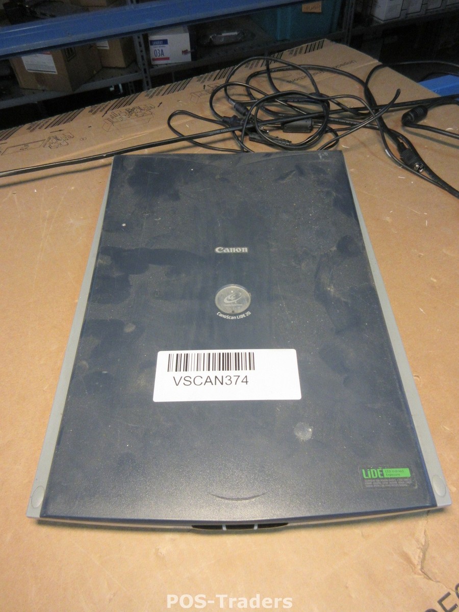 【中古】Canon CanoScan LiDE 20 Canon CanoScan LiDE 20 2D Flatbed Scanner F915800 USB 13803020434