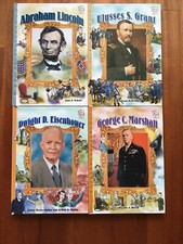 History Maker Bios: Abraham Lincoln/Ulysses S Grant/Eisenhower/George Marshall