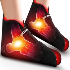 Red Light Therapy Shoes – Infrared LED Foot Pain Relief Device