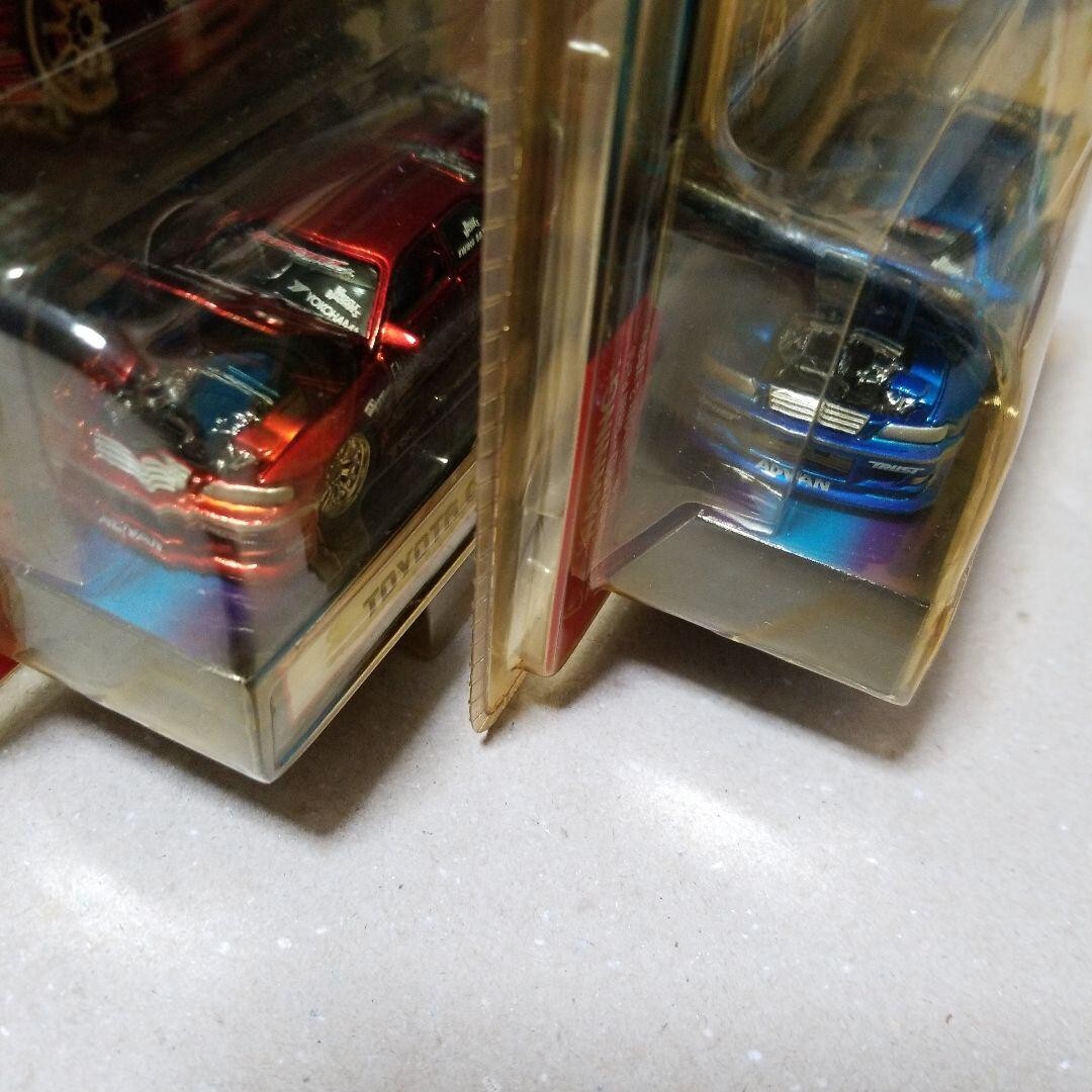 Muscle Machine 1/64 Toyata Chaser Set of 2 Out of print Used From