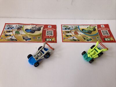 Kinder Überraschungsei Spielzeug 2 Mini Autos Sprinty DV107 DV106 Ferrero Gruppe