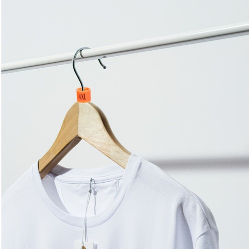 200 Pcs Porte-Vêtements à Code Couleur Marqueurs de Taille soldes pour Porte-Vêtements