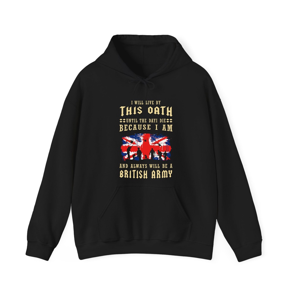 Lest we forget hoodie, I am British Army Unisex hood for adult and kids